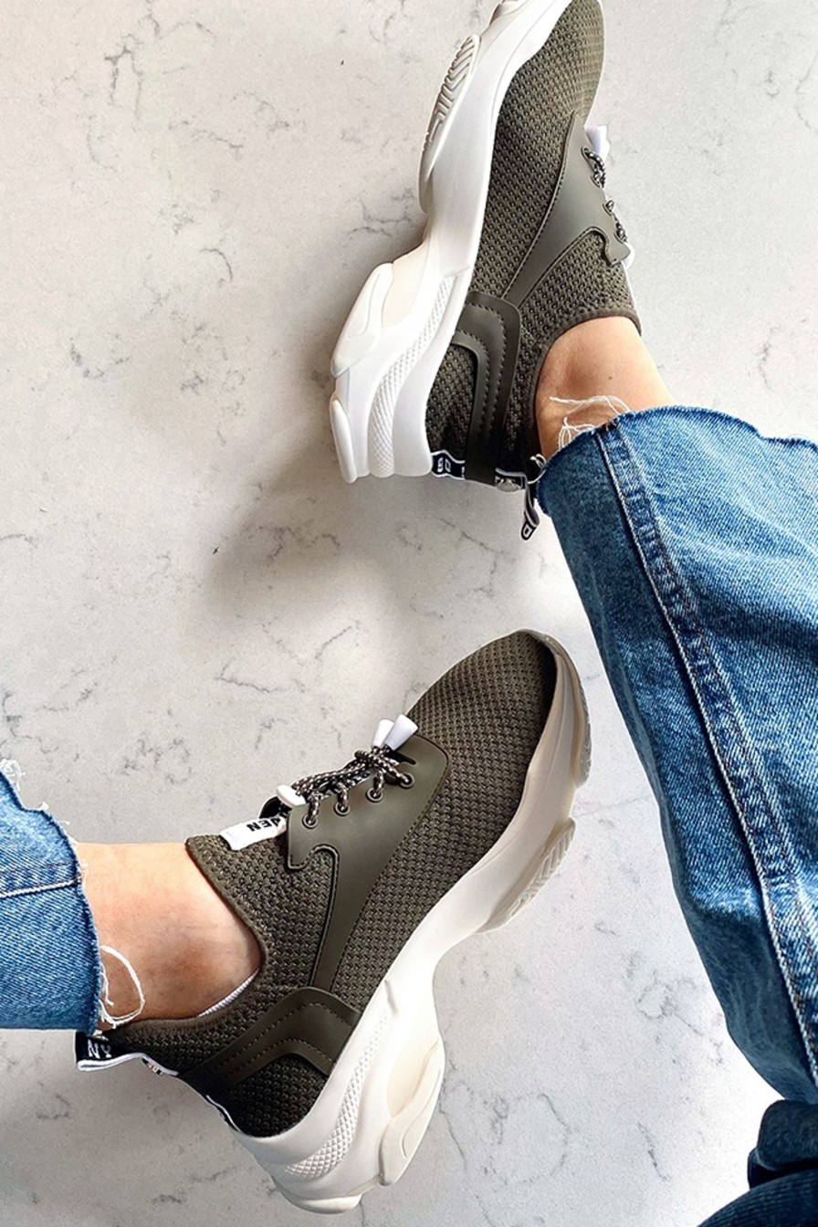 Kvinne Steve Madden Joggesko | Match Sneaker,Gronn
