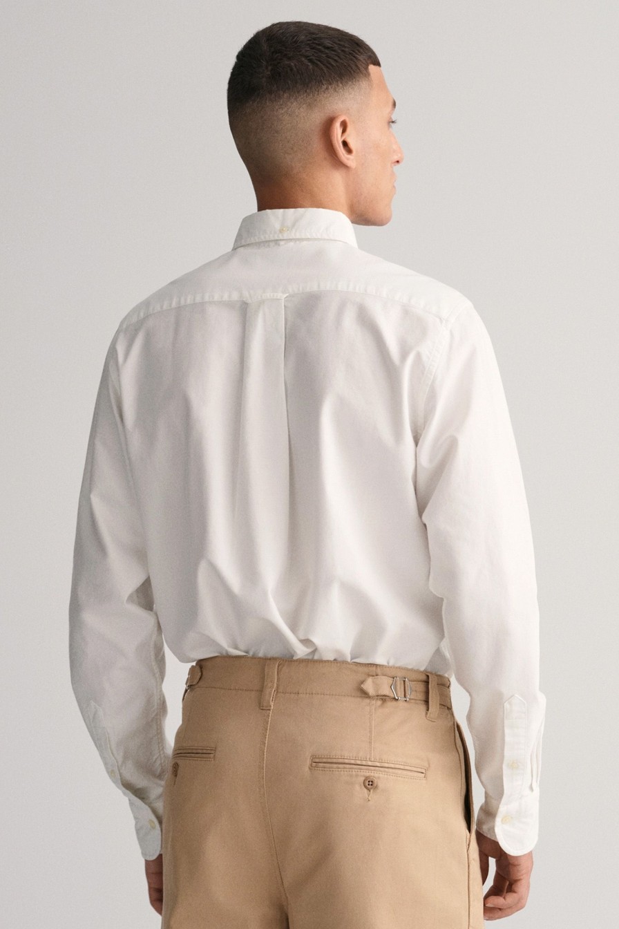 Mann Gant Hverdagsskjorter | Regular Oxford Shirt,White