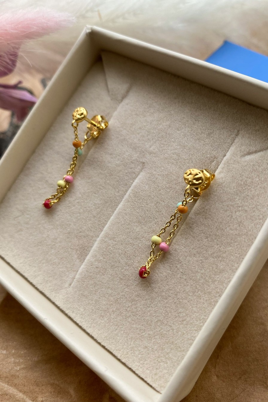 Kvinne ENAMEL Copenhagen Oredobber | Lola Earring,Rainbow
