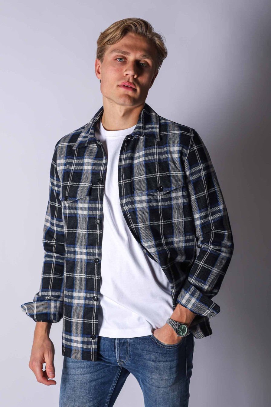 Mann Samsøe Samsøe Hverdagsskjorter | Taka Jm Shirt,Salute Check