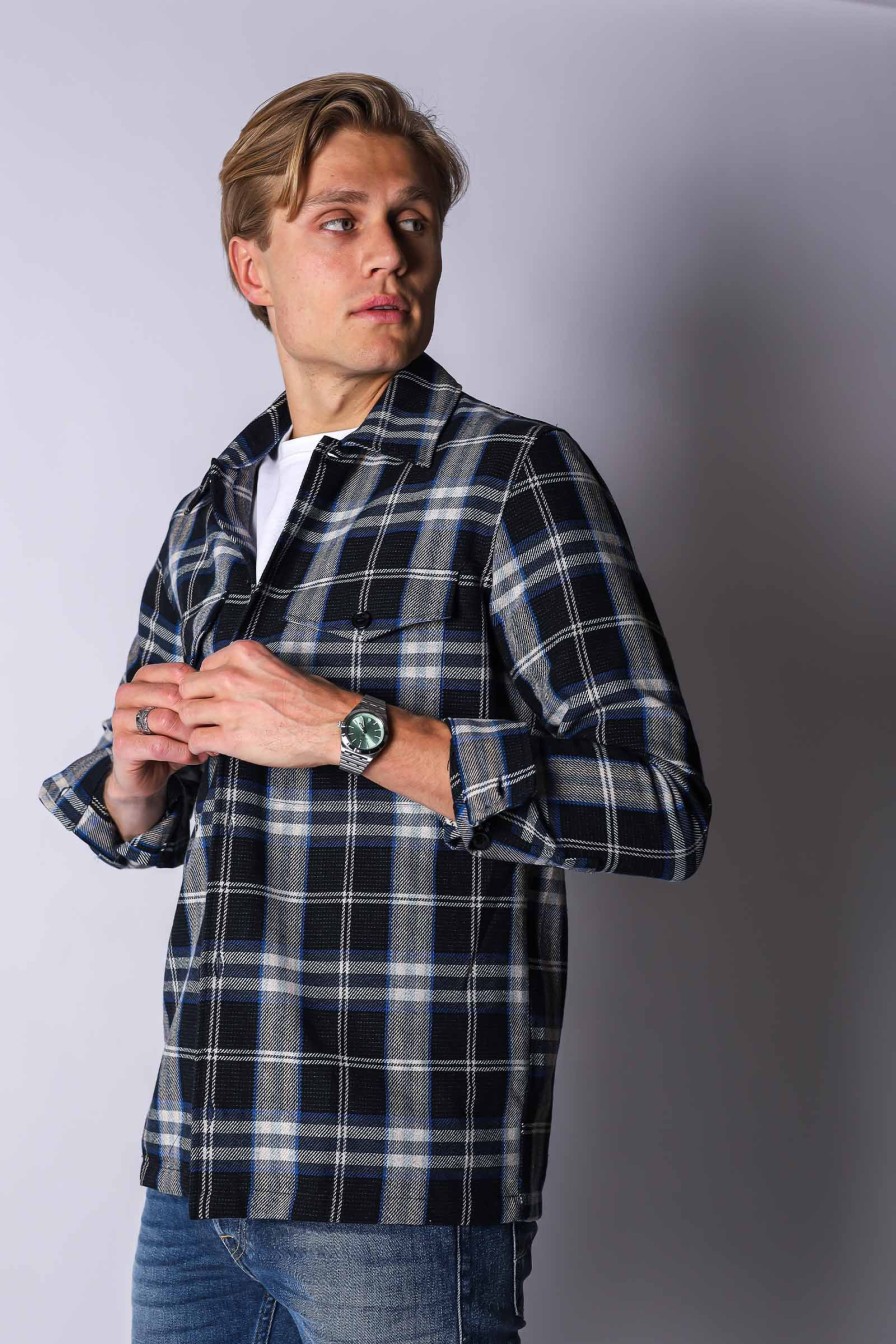 Mann Samsøe Samsøe Hverdagsskjorter | Taka Jm Shirt,Salute Check