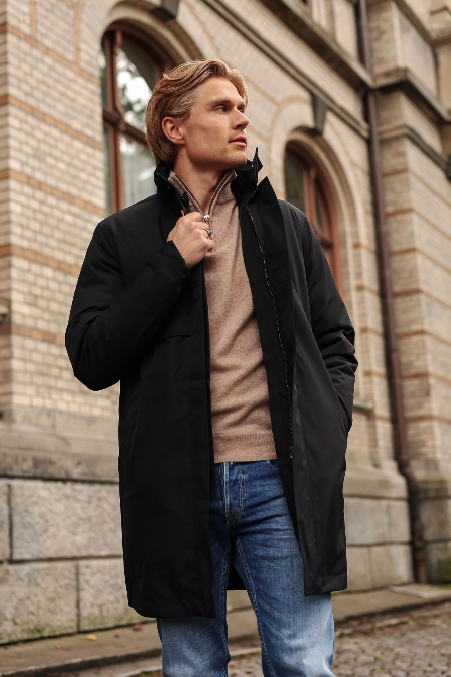Mann JOHNNYLOVE Vinterjakker | Silas,Sort