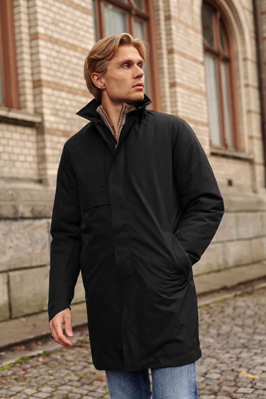 Mann JOHNNYLOVE Vinterjakker | Silas,Sort