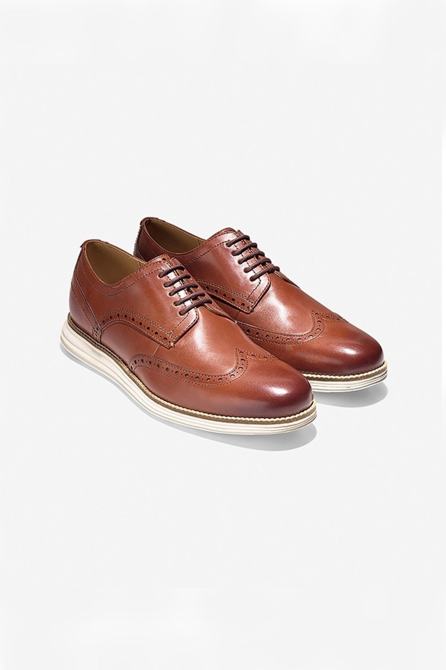 Mann Cole Haan Pensko | W Original Grand Wingtip Oxford,Brun
