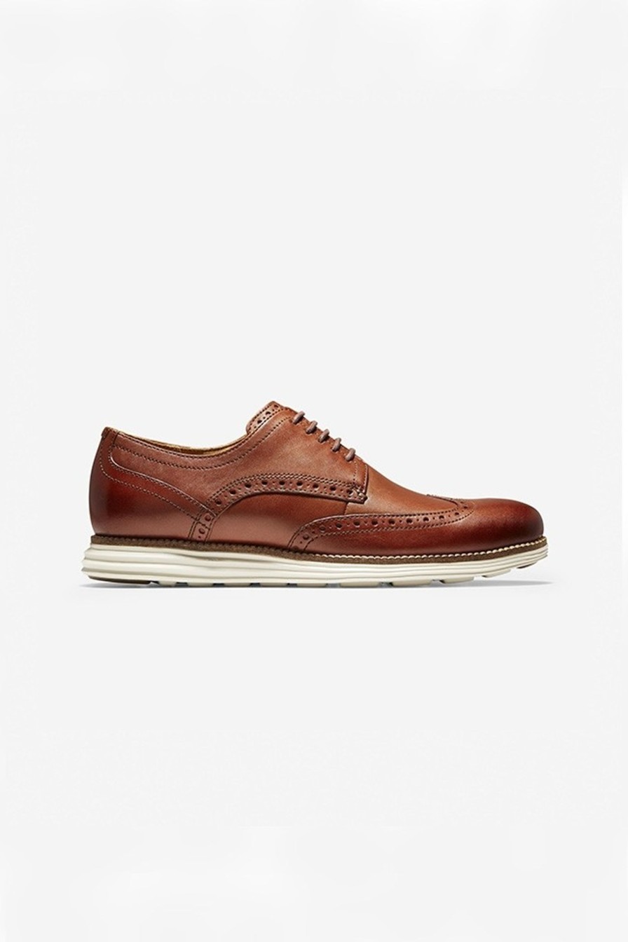 Mann Cole Haan Pensko | W Original Grand Wingtip Oxford,Brun