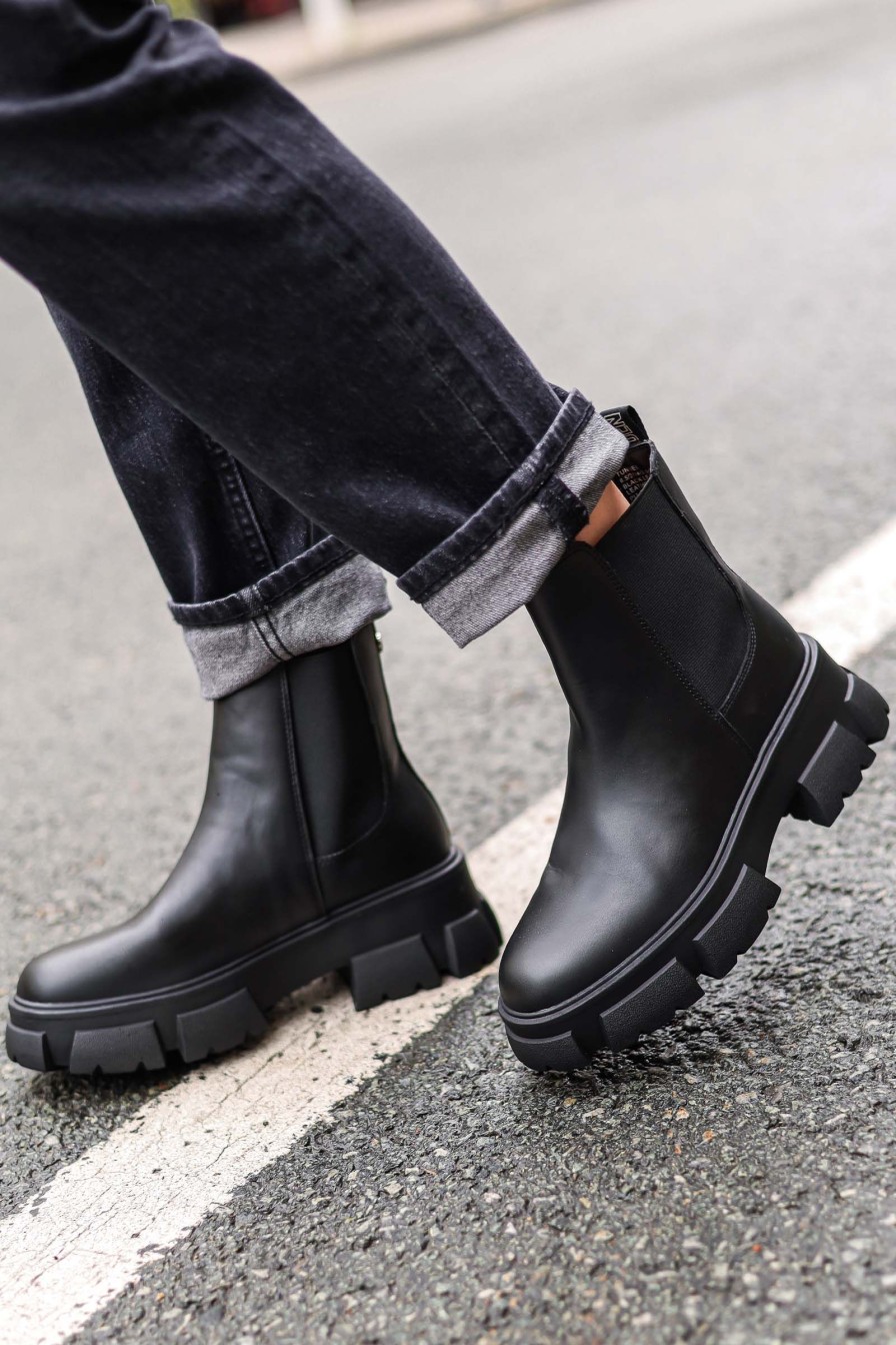 Kvinne Steve Madden Boots | Tunnel,Sort
