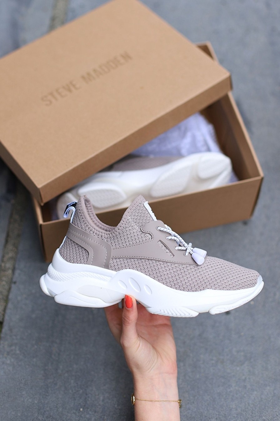 Kvinne Steve Madden Joggesko | Match Sneaker,Taupe