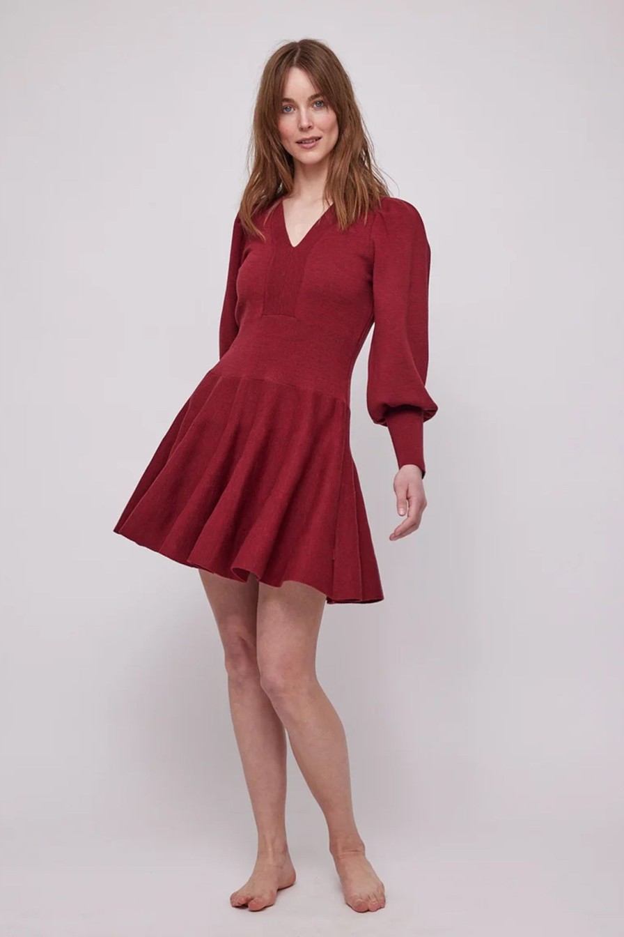 Kvinne Ella&il Festkjoler | Jules Merino Dress,Rod