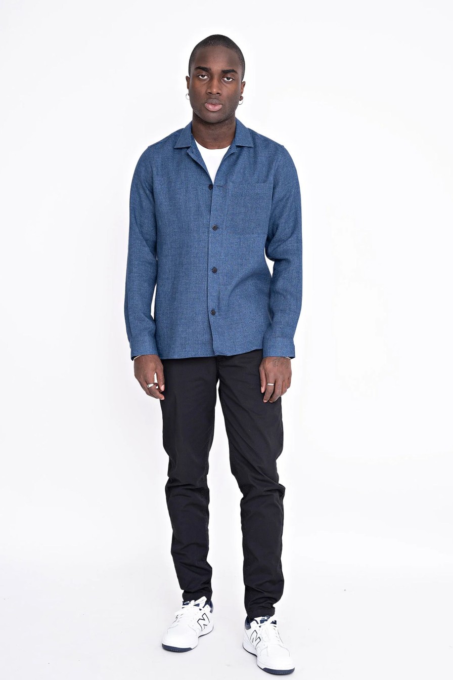 Mann JOHNNYLOVE Skjorter | James,Bla