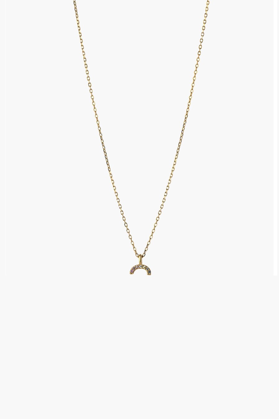 Kvinne ENAMEL Copenhagen Kjeder | Sparkling Rainbow Necklace,Gull