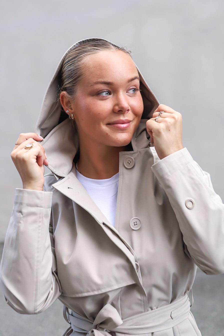 Kvinne JOHNNYLOVE Lette Jakker | Emma Short,Beige