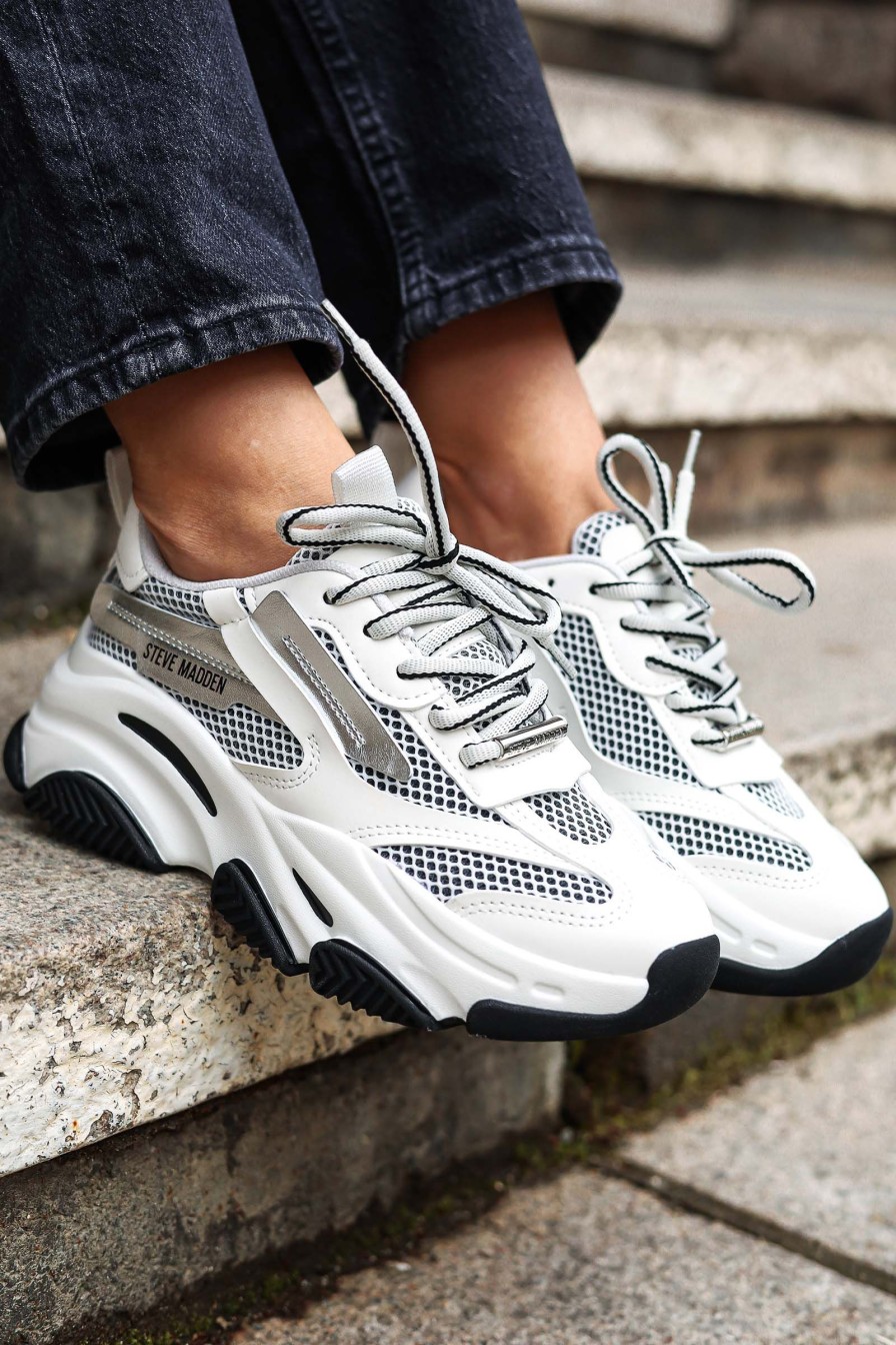 Kvinne Steve Madden Joggesko | Possession,Hvit